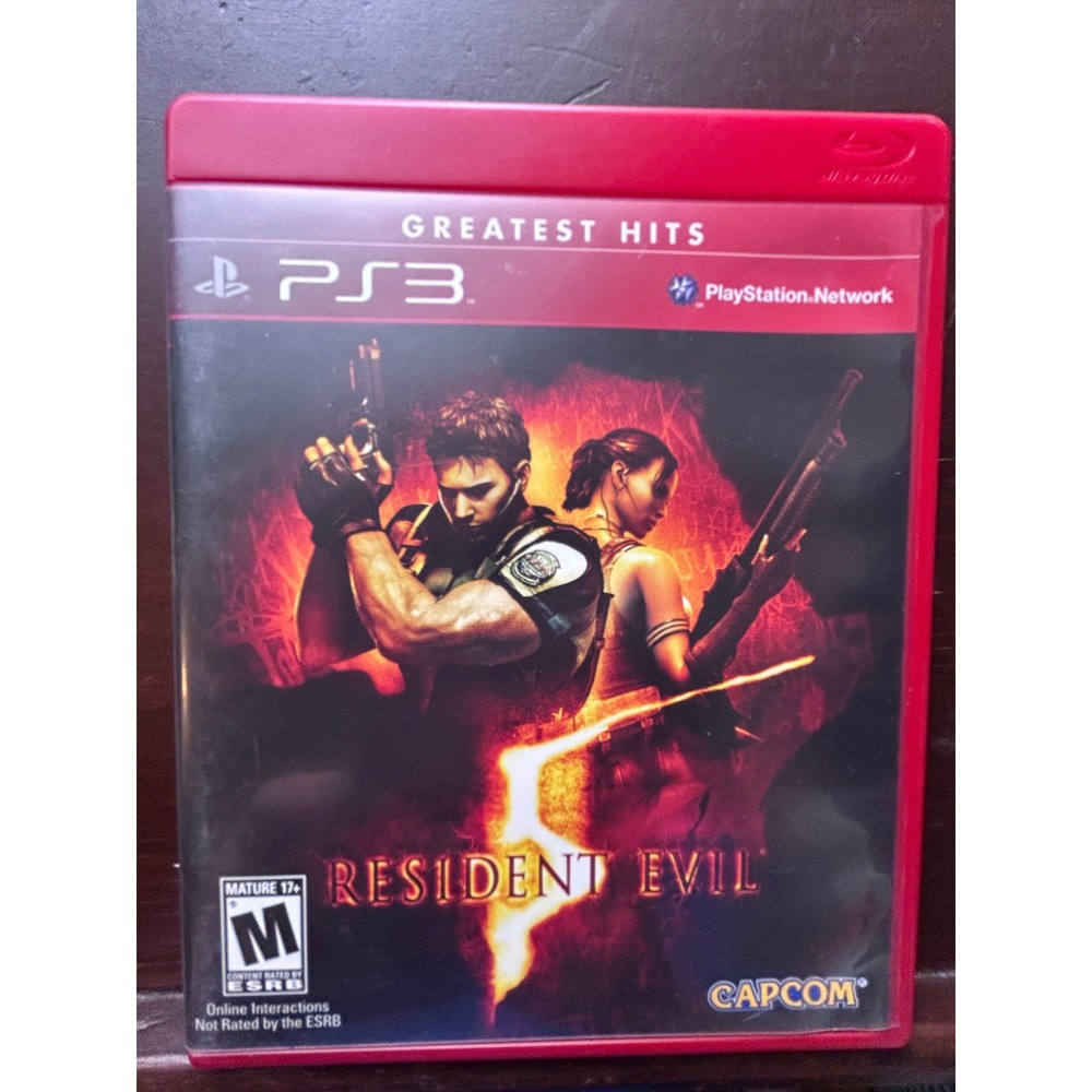 Resident Evil Greatest Hits PS3 Sony PlayStation 3 CIB Capcom BLUS-30376GH